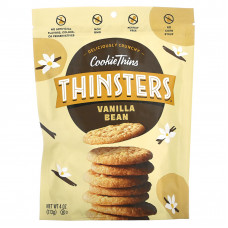 Thinsters, CookieThins, стручки ванили, 113 г (4 унции)