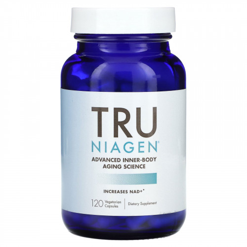 Tru Niagen, никотинамид рибозид, 150 мг, 120 вегетарианских капсул