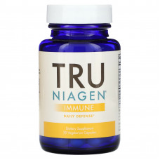 Tru Niagen, Immune, Daily Defense, 30 вегетарианских капсул