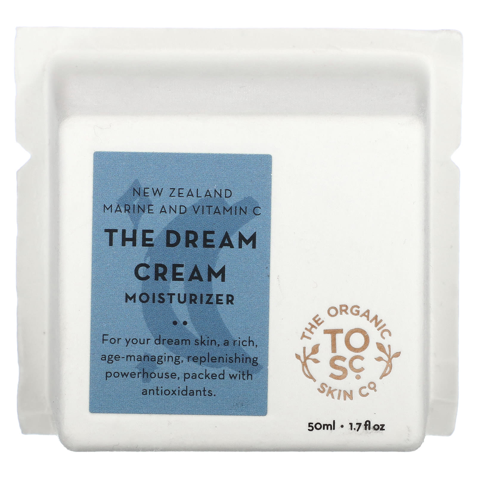 The Organic Skin Co., Увлажняющий крем Dream, 50 мл (1,7 жидк. Унции)