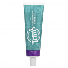 Tom's of Maine, Whole Care Anticavity Toothpaste, Spearmint, 4 oz (113 g)
