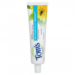 Tom's of Maine, Natural Botanically Bright Whitening Toothpaste, без фтора, перечная мята, 133 г (4,7 унции)