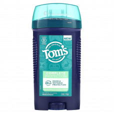 Tom's of Maine, Дезодорант для комплексной защиты без алюминия, эвкалипт и сандал, 74 г (2,6 унции)