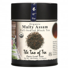The Tao of Tea, Органический полнотелый черный чай, солодовый ассам, 100 г (3,5 унции)
