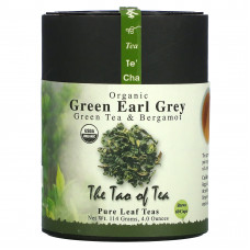 The Tao of Tea, Органический зеленый чай с бергамотом, зеленый «Эрл Грей», 4,0 унции (115 гр)