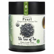 The Tao of Tea, Organic Gunpowder, зеленый чай, с жемчугом, 115 г (4 унции)