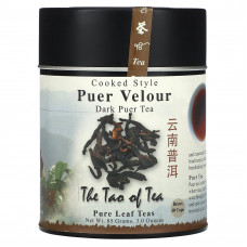 The Tao of Tea, Cooked Style Puer Velour, темный чай пуэр, 85 г (3 унции)