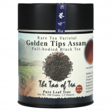 The Tao of Tea, Полнотелый черный чай, Golden Tips Assam, 100 г (3,5 унции)