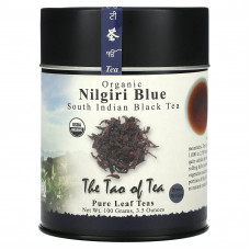 The Tao of Tea, Органический южно-индийский черный чай, нилгири синий, 100 г (3,5 унции)