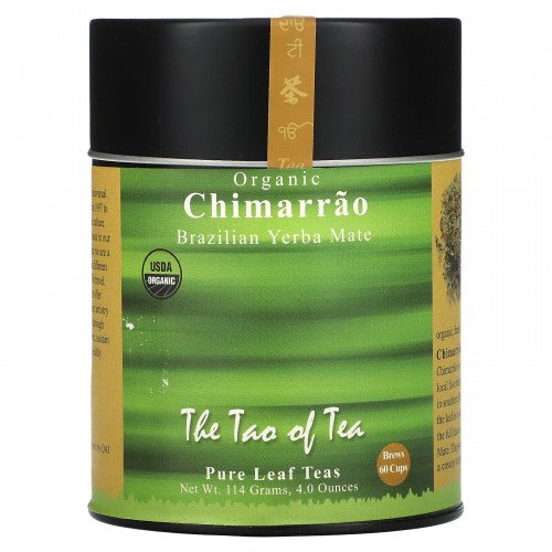 The Tao of Tea, Органический бразильский чай мате чимаррао, 114 г (4 унции)