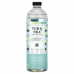 Therapy Clean, Tub & Tile, очиститель на растительной основе, с цедрой грейпфрута, 710 мл (24 жидк. унции)
