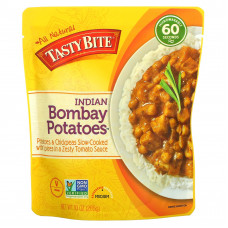 Tasty Bite, Индийский бомбейский картофель, средний, 285 г (10 унций)