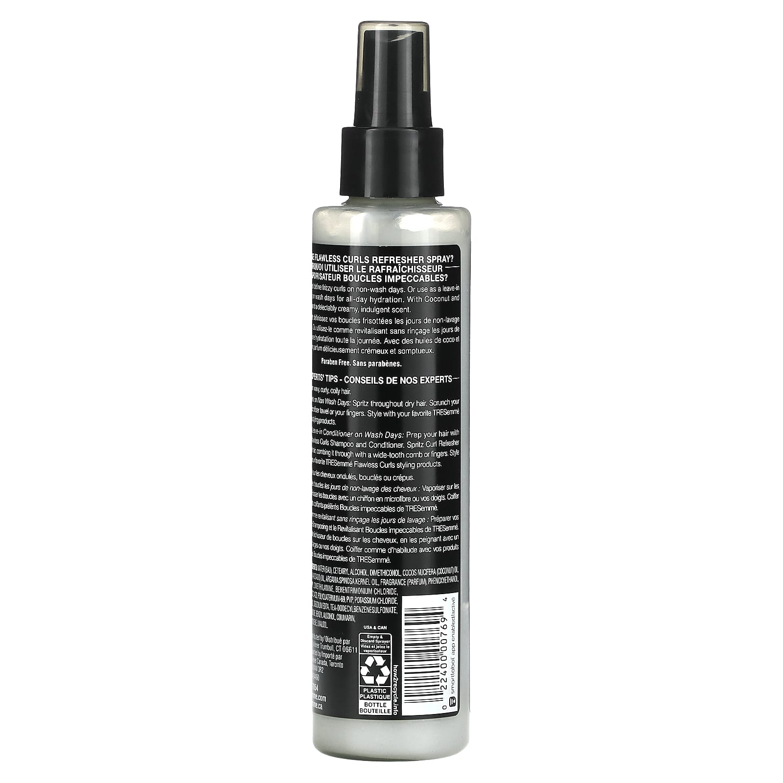 Tresemme, Flawless Curls, освежающее средство для локонов, 180 мл (6,1 жидк. унции)