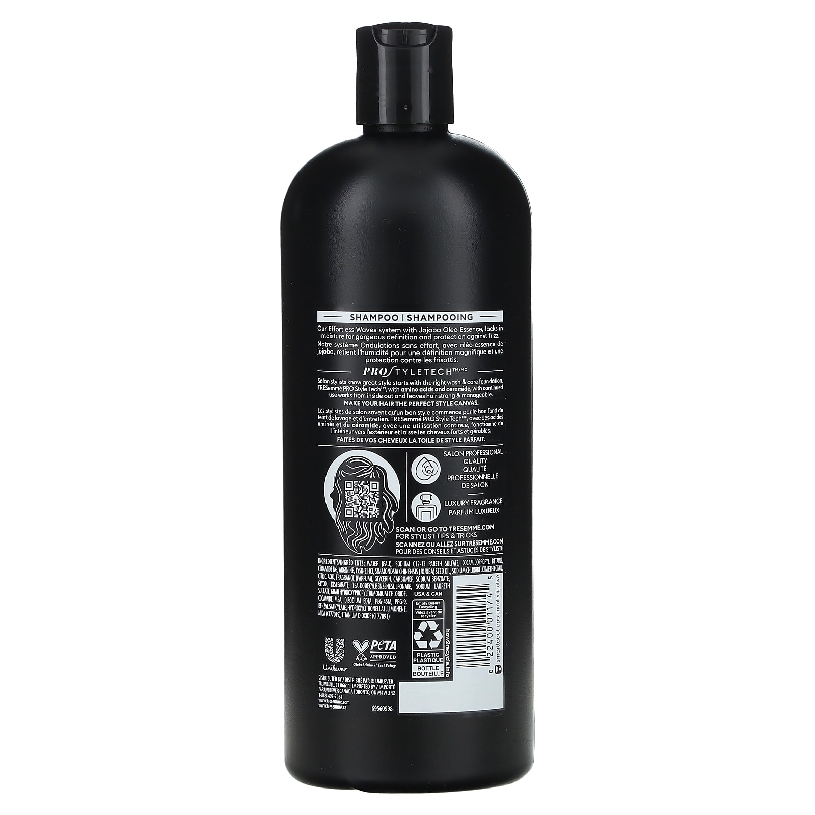 Tresemme, Effortless Waves, шампунь, 828 мл (28 унций)