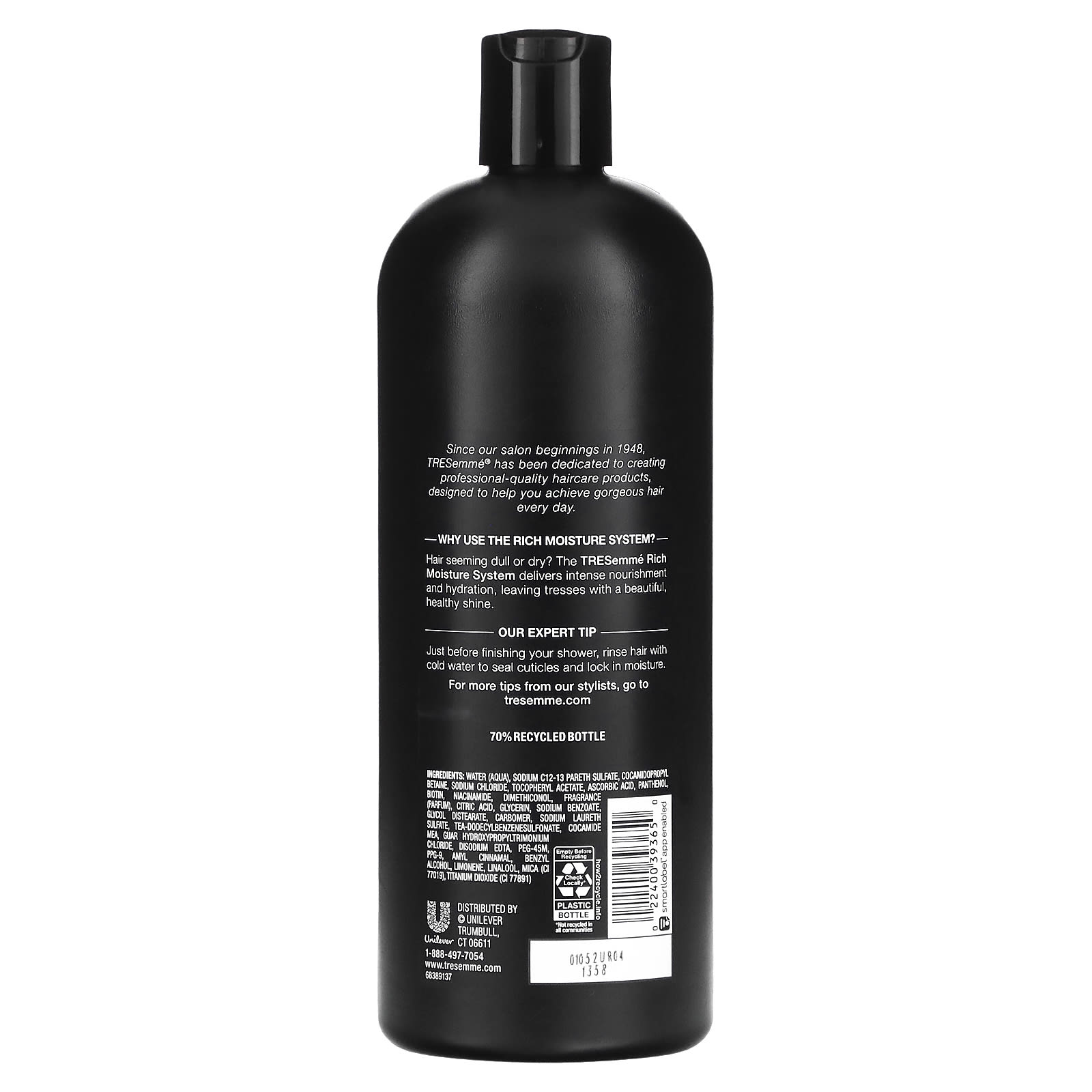 Tresemme, Moisture Rich, увлажняющий шампунь, 828 мл (28 жидк. унций)