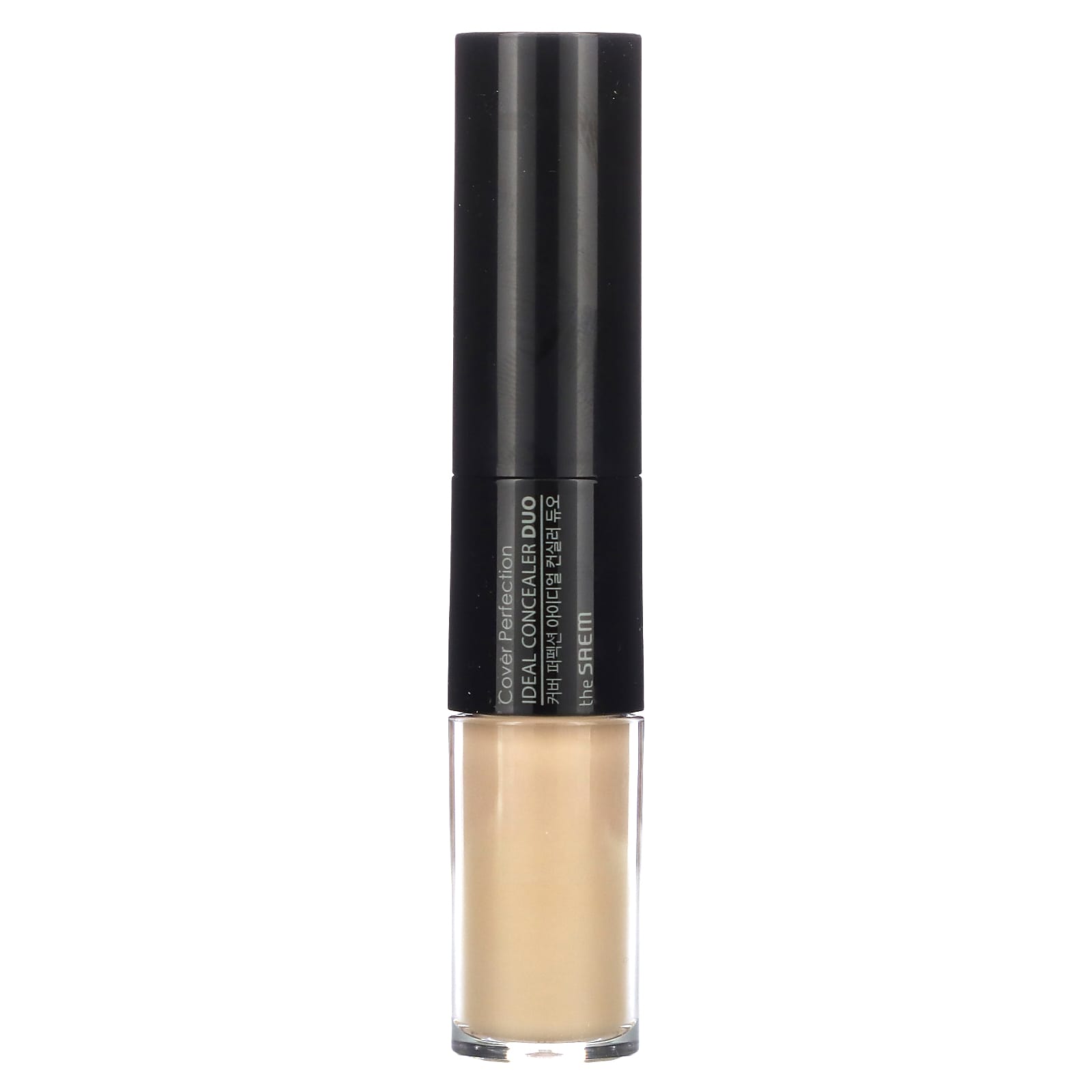 The Saem, Cover Perfection, Ideal Concealer Duo, 02 насыщенный бежевый, 1 шт.