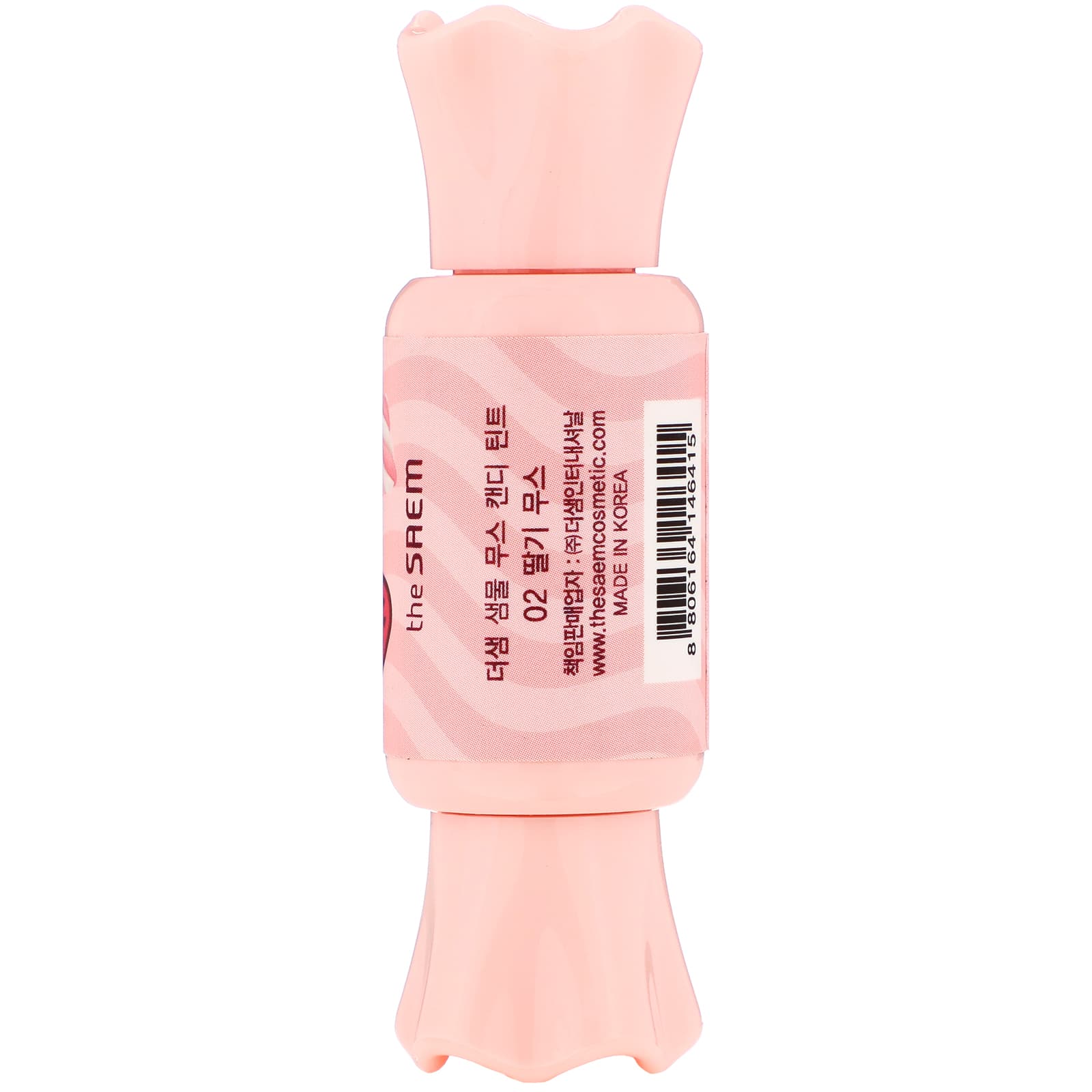 The Saem, Mousse Candy Tint, 02 с клубникой, 0,08 г