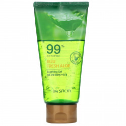 The Saem, Jeju Fresh Aloe, успокаивающий гель «99% алоэ вера», 300 мл (10,14 жидк. унций)