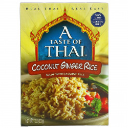 A Taste Of Thai, Рис с кокосом и имбирем, 200 г (7 унций)