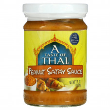A Taste Of Thai, Арахисовый соус сатай, 207 мл (7 жидк. Унций)