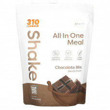 310 Nutrition, Универсальный коктейль для приема пищи, шоколадное счастье, 414,4 г (14,6 унции)