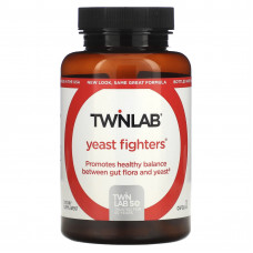 Twinlab, Yeast Fighters, 75 капсул (Товар снят с продажи) 