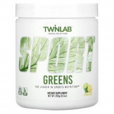 Twinlab, Sport Greens, лимон и лайм, 236 г (8,3 унции)