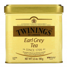Twinings, Earl Grey, листовой чай, 100 г (3,53 унции)