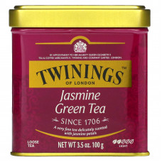 Twinings, Рассыпной чай с жасмином, 100 г (3,53 унции)