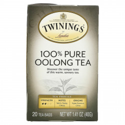 Twinings, Origins, китайский чай Улун, 20 чайных пакетиков, 1,41 унции (40 г)