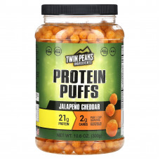 Twin Peaks, Protein Puffs, халапеньо и чеддер, 300 г (10,6 унции)