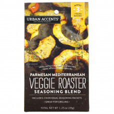 Urban Accents, Смесь приправ Veggie Roaster, средиземноморский пармезан, 35 г (1,25 унции)