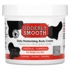 Udderly Smooth, увлажняющий крем для тела для ежедневного применения, оригинальная формула, 340 г (12 унций)