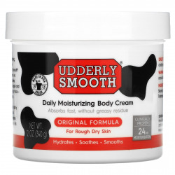 Udderly Smooth, увлажняющий крем для тела для ежедневного применения, оригинальная формула, 340 г (12 унций)