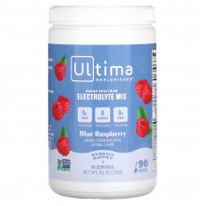 Ultima Replenisher, Смесь электролитов, голубая малина, 315 г (11,1 унции)