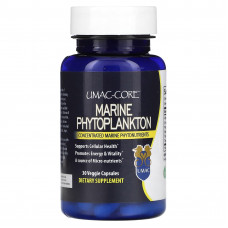Umac-Core, Морской фитопланктон, 30 растительных капсул