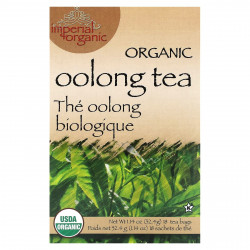 Uncle Lee's Tea, Imperial Organic, органический чай улун, 18 чайных пакетиков, 32,4 г (1,14 унции)