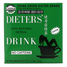 Uncle Lee's Tea, Legends of China, натуральный диетический травяной напиток, без кофеина, 30 чайных пакетиков, 69 г