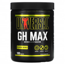 Universal Nutrition, Classic Series, GH Max, добавка для оптимизации гормона роста, 180 таблеток