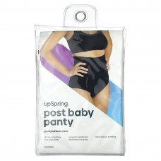 UpSpring, Post Baby Panty, большие / очень большие, черные, 1 шт.