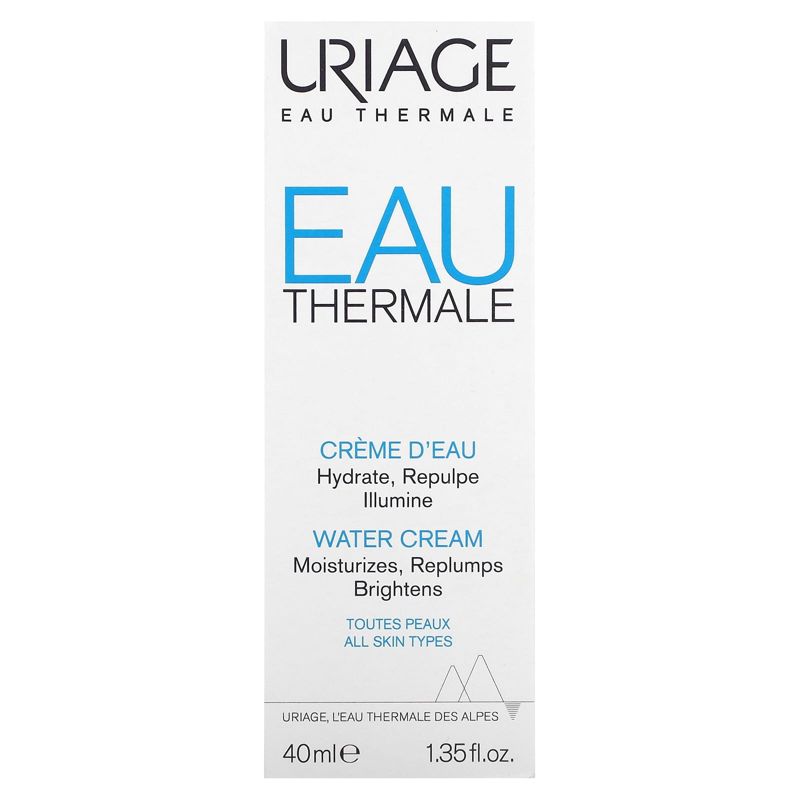 Uriage, Eau Thermale, водный крем, 40 мл (1,35 жидк. Унции)