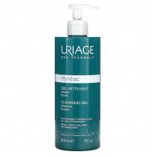 Uriage, EAU Thermale, Hyseac, очищающий гель, 500 мл (17 жидк. Унций)