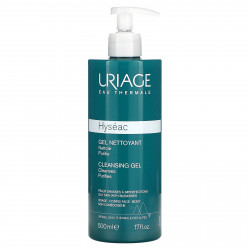 Uriage, EAU Thermale, Hyseac, очищающий гель, 500 мл (17 жидк. Унций)