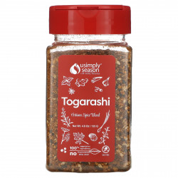 USimplySeason, Artisan, смесь специй, Togarashi, 135 г (4,8 унции)