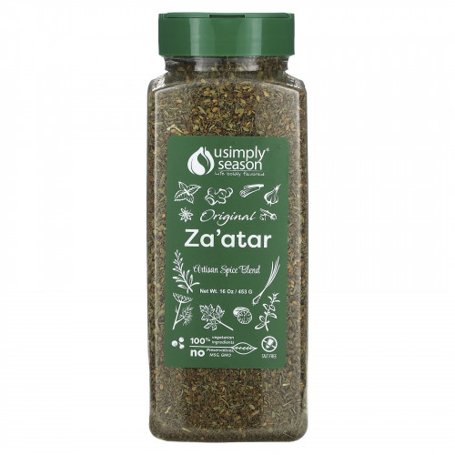 USimplySeason, Artisan, смесь специй, оригинальный вкус Za'atar, 453 г (16 унций)