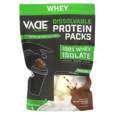 Vade Nutrition, Пакетики с растворимым протеином, 100% изолят сыворотки, шоколадный и ванильный молочный коктейль, 735 г (1,6 фунта)
