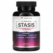 Vitauthority, Stasis, естественная гормональная поддержка для женщин, 120 капсул