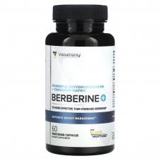 Vitauthority, Berberine Plus с дигидроберберином и цейлонской корицей, 60 вегетарианских капсул