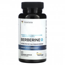 Vitauthority, Berberine Plus с дигидроберберином и цейлонской корицей, 60 вегетарианских капсул