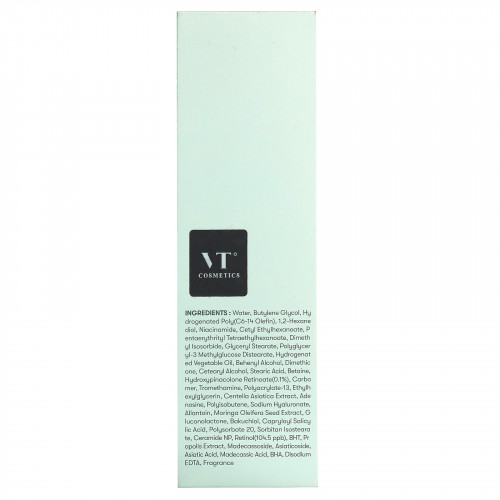 VT Cosmetics, Cica Reti-A Essence 0,1, 30 мл (1,01 жидк. Унции)